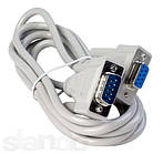 Подовжувач нуль-модемний шт. DB9pin-г.DB9pin, 1метр