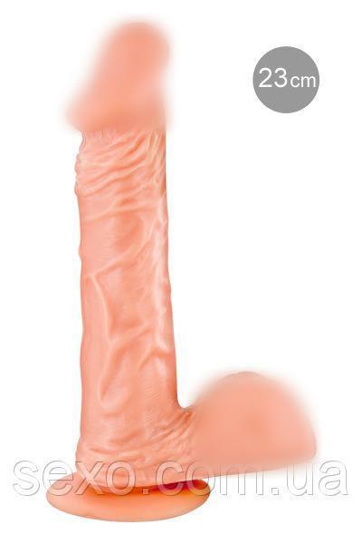 Фалоїмітатор Real Body — Real Bruce, 23х4,2 см.
