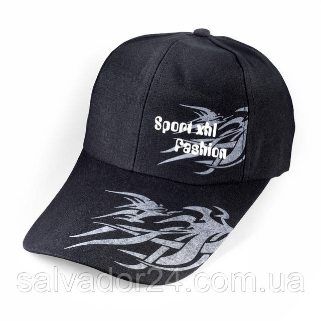 Бейсболка Sport Fashion черная