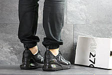 Модні кросівки Nike air max 270 x Supreme, чорні 44р, фото 2