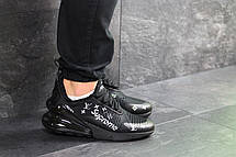 Модні кросівки Nike air max 270 x Supreme, чорні 44р, фото 2