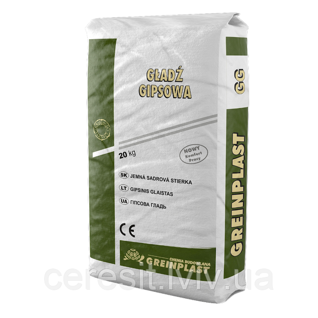 Гладь гіпсова, Greinplast GG, 20 кг