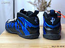 Nike Air Foamposite Blue сині кросівки чоловічі, фото 4
