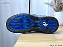 Nike Air Foamposite Blue сині кросівки чоловічі, фото 7