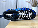 Nike Air Foamposite Blue сині кросівки чоловічі, фото 10