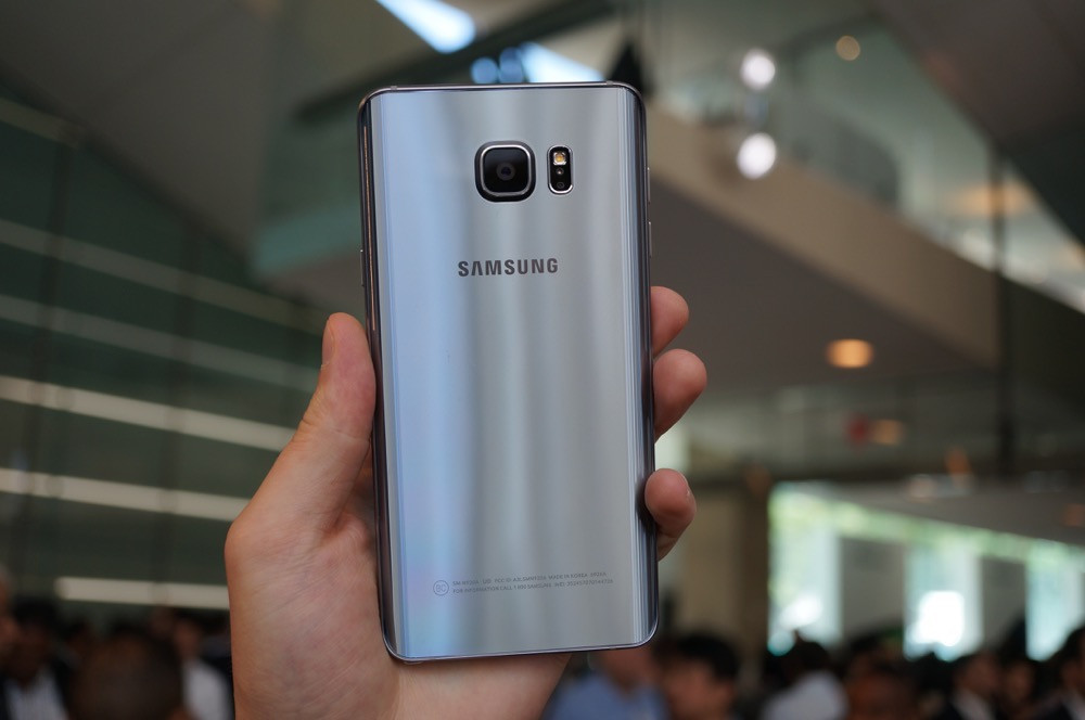 Samsung note 5 silver hotsell