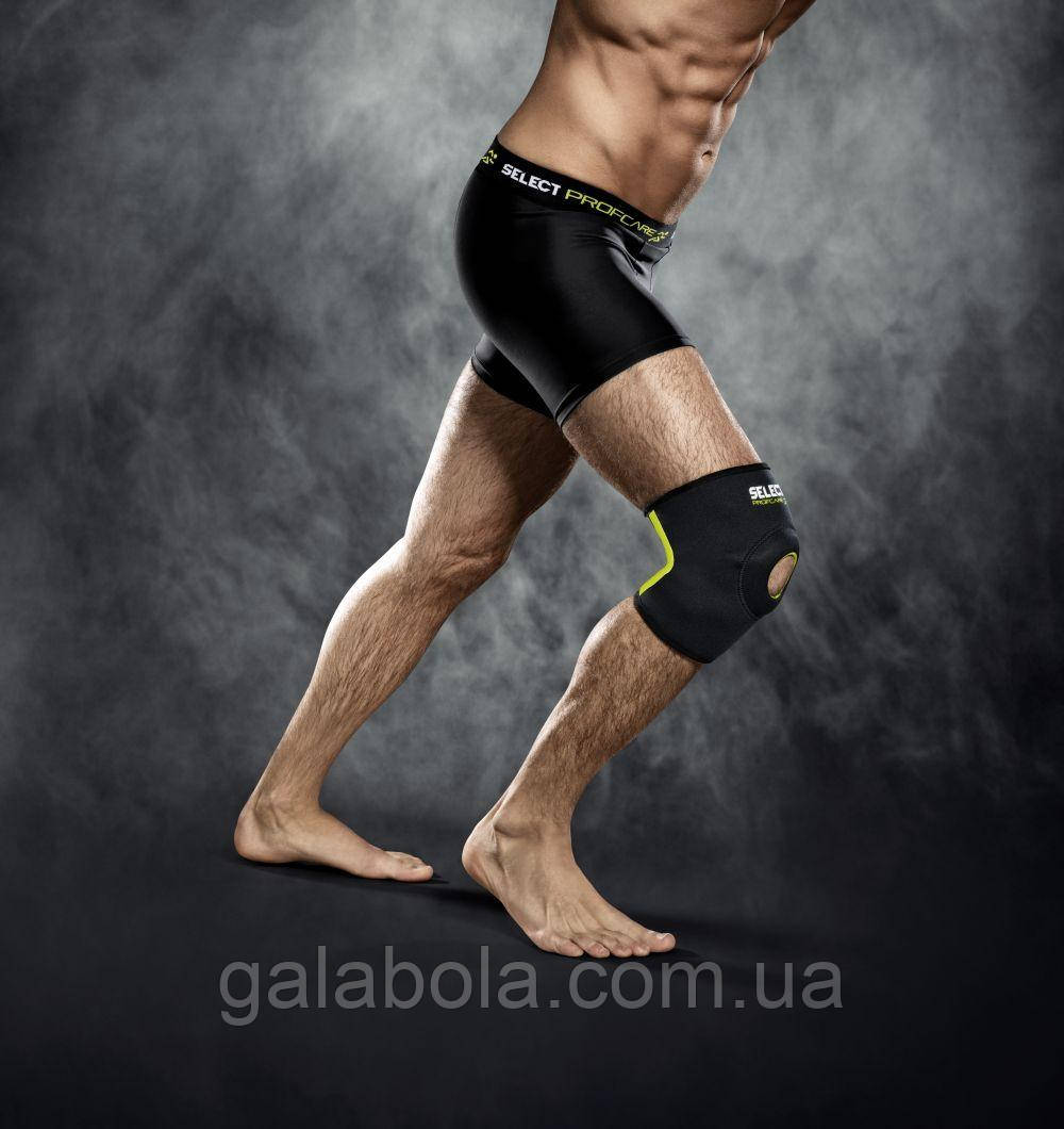 Наколінник з отвором SELECT Knee support with open patella 6201, фото 1