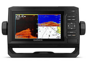 Ехолот з GPS навігатором Garmin echoMAP Plus 62cv With Transducer