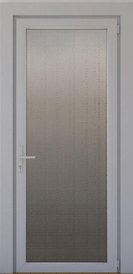 Дверь металлопластиковая межкомнатная с декоративным стеклом - фото 1 - id-p917661924