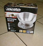 Нові стильні та надійні кухонні ваги Mesko MS3152 з Європи з гарантією, фото 5