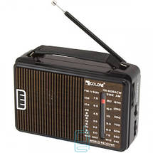 Радіо ретро стиль Golon RX-608ACW на батарейках аналоговий фм, фото 2