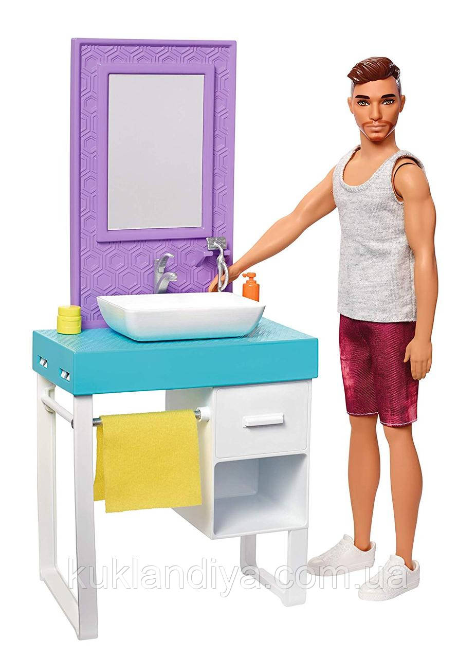 Набір Кен у ванній кімнаті