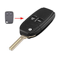 Корпус викидного ключа Volvo 2 кнопки