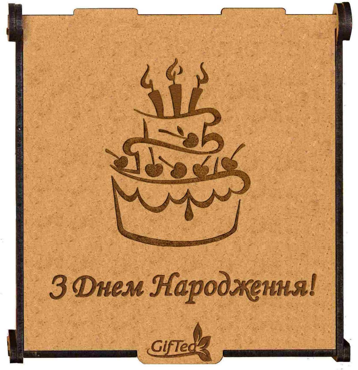 Подарунок на День Народження. Подарунковий набір чаю "З Днем Народження"