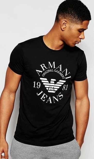 Купить Футболка мужская Armani Jeans, армани | Robishop.com.ua – 917835847