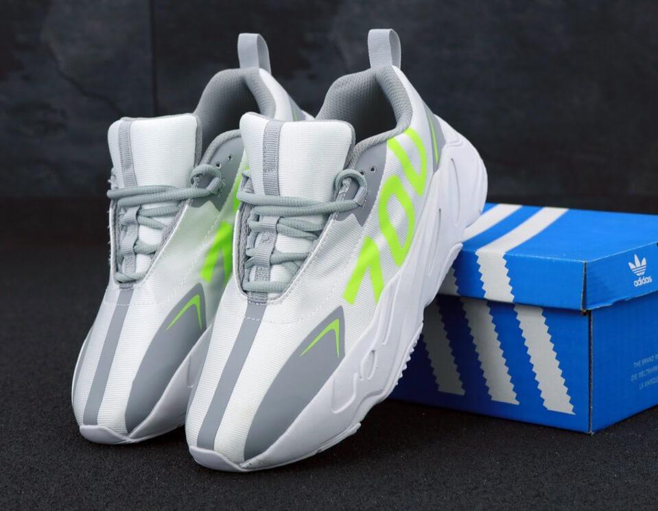 Чоловічі кросівки Adidas Yeezy Boost 700 Grey (Адідас Ізі Буст 700 в сірому кольорі), фото 1
