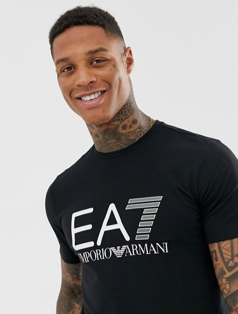 Стильна футболка чоловіча Armani, армані