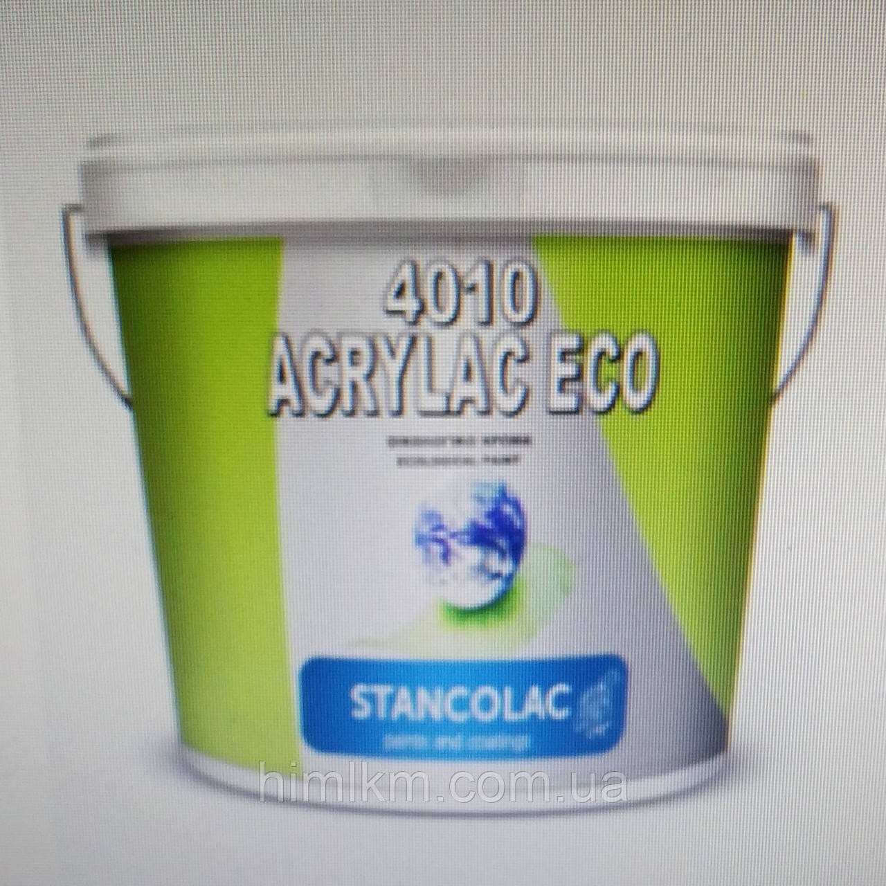 Водоемульсійна фарба для стін і стель Stancolac 4010, 3л