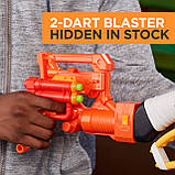 Бластер Нерф Зомбі Вибілий Hasbro Nerf Scravenger Zombie Strike Blaster E1754, фото 5