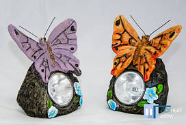 Газонний світильник на сонячній батареї Lemanso CAB124 метелик