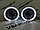 Біксенонові лінзи з ангельськими очками Fantom 2,5 дюйма G5, фото 3