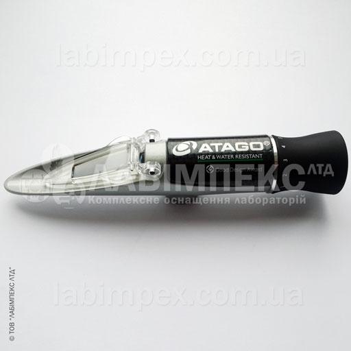 Рефрактометр Atago MASTER_100H (60-100% Brix) ручний, для варіння джему та мармеладу, термостійкий, фото 1