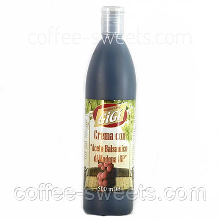 Бальзамічний оцет Gigi crema con aceto balsamico di Modena 0,5 л, фото 2