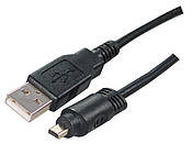 Шнур штекер USB тип А -штекер mini USB 8pin,(Sony) 1,5метра 