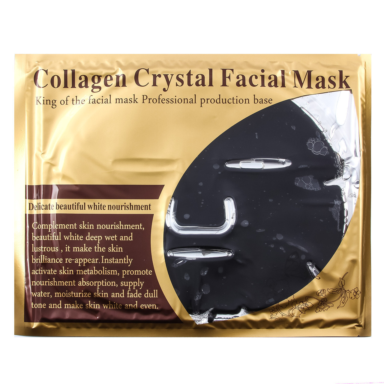 Колагенова маска-патч для обличчя COLLAGEN Crystal Facial Mask Black