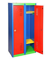 Дитяча шафа для одягу металева