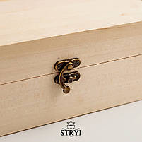 Заготовка скриньки липова STRYI для різьблення та декупажу 240х140мм, фото 5