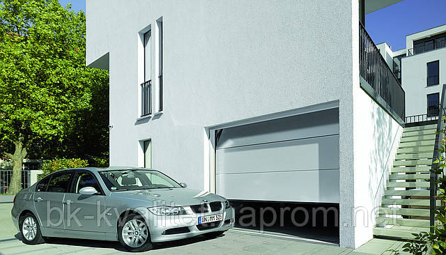 Автоматичні гаражні секційні ворота Hormann RenoMatic (М-гофр) розмір 2500х2500 з електроприводом - фото 3 - id-p918093525