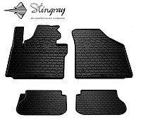 Гумові килимки Volkswagen Caddy 2015- (Фольцваген Кадді) кількість 4 штуки