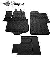 Гумові килимки Volkswagen Crafter 2017- (Фольцваген Крафтер) кількість 3 штуки