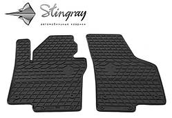 Передні килимки в салон Volkswagen Jetta 2011- (Фольцваген Джетта) кількість 2 штуки