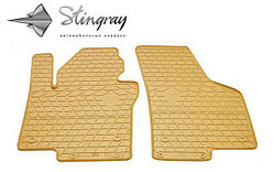 Передні килимки в салон Volkswagen Jetta 2011- (Фольцваген Джетта) кількість 2 штуки