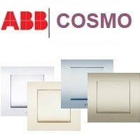 Розетки, вимикачі ABB Cosmo