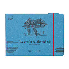 Альбом для акварелі AUTHENTIC SMILTAINIS А5 (24,5*17,6см), 280г/м2, 12 лист