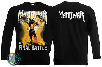 Футболка довгий рукав MANOWAR The Final Battle, фото 2