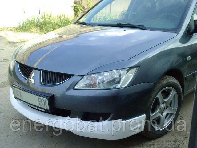 Накладка на передний бампер Mitsubishi Lancer 9 "EGR" до рестайлинг ...