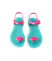 Жіночі сандалі Zhoelala 40 25,5 см рожеві зірка блакитна, з блискітками