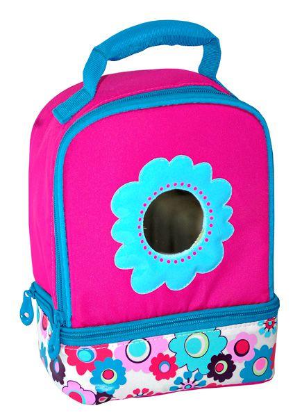 Ізотермічна сумка-холодильник ланчбокс Thermos Floral 3,5 л для дітей (Рожевий)