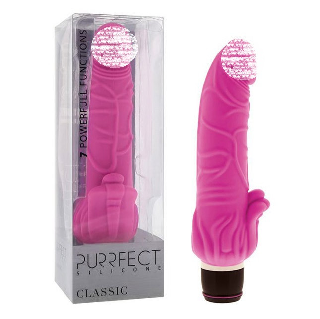 Реалістичний вібратор Purrfect silicone classic 18см