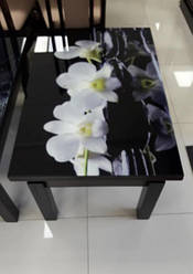 Стіл трансформер Флай скло уф16320 Fusion Furniture