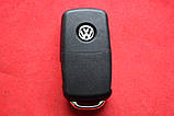 Корпус ключа Volkswagen Multivan, Caravelle, CC, Passat, Jetta Оригінал, фото 4