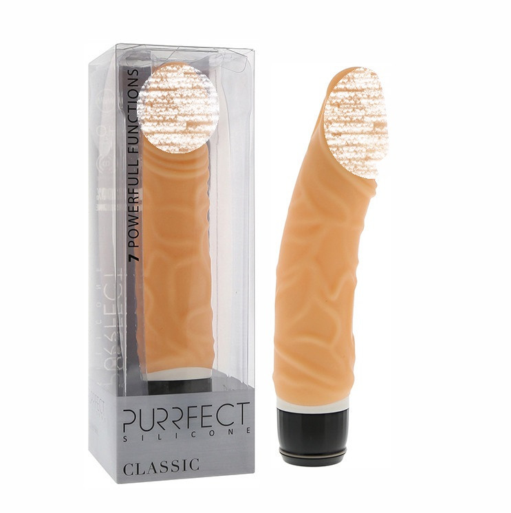 Вібратор реалистик Purrfect Silicone Classic 6,5 inch Flesh
