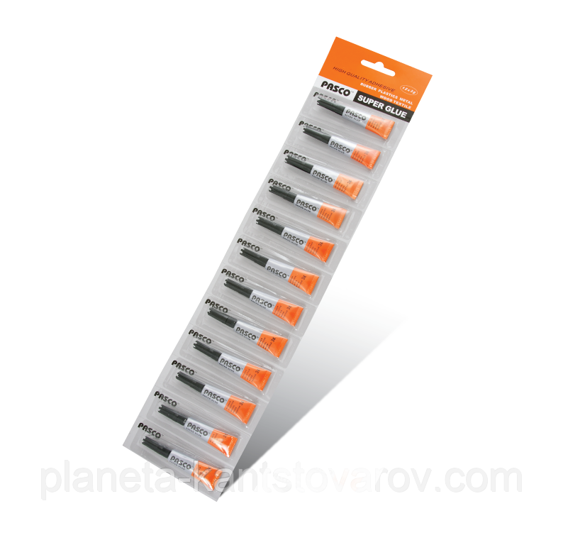 Супер-клей "Pasco" на стрічці C-041 (3г.) (уп 12\576)