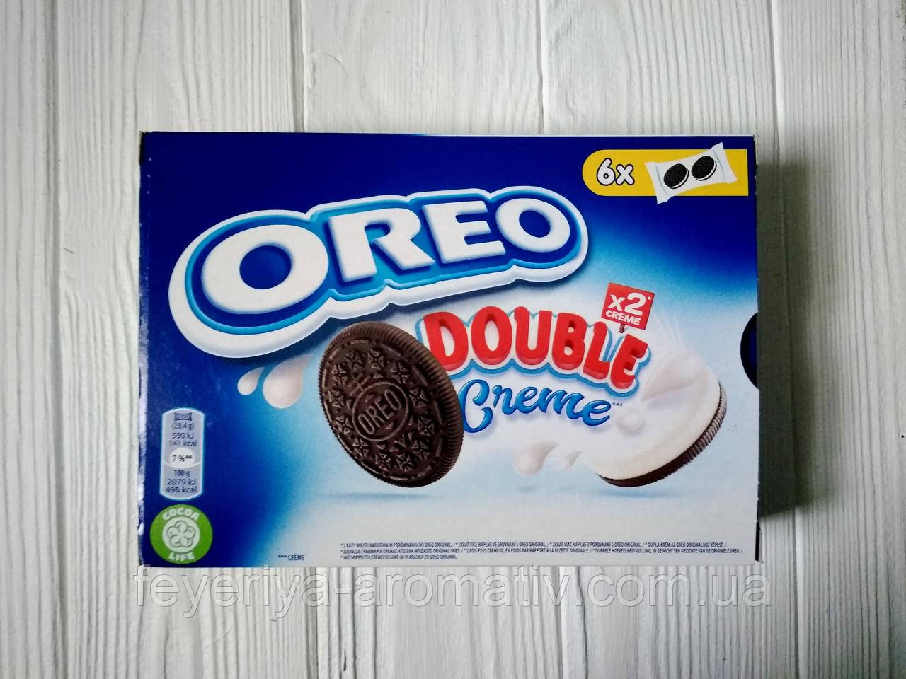 Печиво шоколадне Oreo Double Creme 170г (Швейцарія)