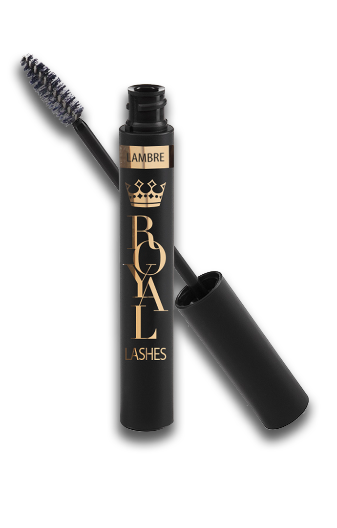 Супероб'ємная і удлинняющая туш LAMBRE Royal Lashes з 3D-ефектом 9 мл, фото 1