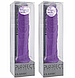 Силіконовий вібратор purfect silicone classic 8.5 inch purple, фото 10
